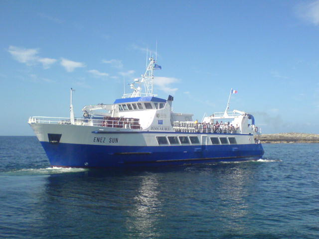 bateau croisière île de Sein